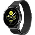 thumbnail image 4 of Compatible con Galaxy Watch 3 45 mm/Samsung Galaxy Watch 46 mm/Gear S3 Frontier/Classic Band, correa de acero inoxidable de 22 mm de repuesto para reloj inteligente Ticwatch Pro (negro), 4 of 4