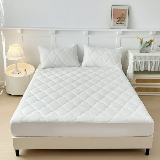Sábana protectora de colcha impermeable, protector de colchón, colchas resistentes al sudor, sábana de espuma laminada de poliéster, sábana de espuma laminada de poliéster