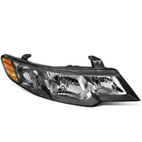 DNA Motoring For 10-13 Kia Forte Koup Passenger Right RH Side Black Factory Style Headlight Lamp KI2503141