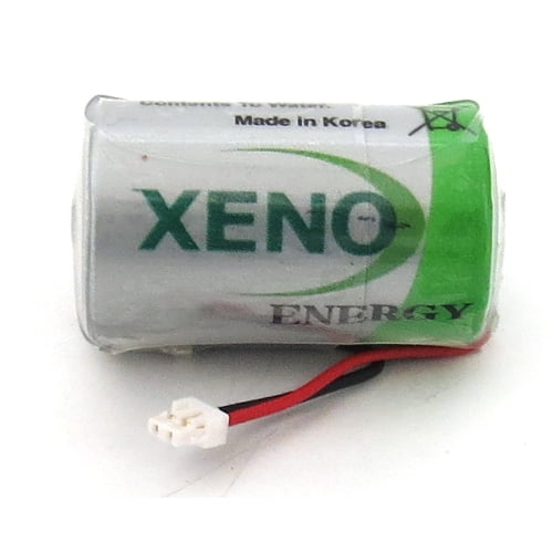 Xeno XLP-050F 3.6V 1/2 AA 1.2Ah Lithium Battery with Connector