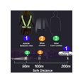 thumbnail image 4 of Reflective Vest High Visibility Weave Tape Night Safety Back Strap Elastic Reflective Clothing Cycling Running Clothes, 4 of 5