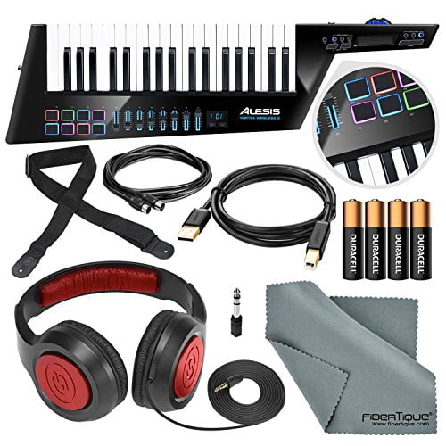 Alesis Vortex Wireless 2 Usb Midi Keytar Controller With Samson Headphones Strap Cables Batteries And Microfiber Cloth Walmart Com Walmart Com Alesis Vortex Wireless 2 Usb Midi Keytar Controller With Samson Headphones Strap Cables Batteries And Microfiber Cloth Walmart Com Walmart Com
