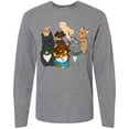 thumbnail image 3 of Inktastic Happy Dog Family Long Sleeve T-Shirt, 3 of 5