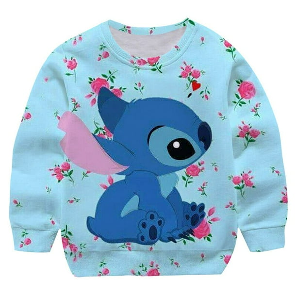 Sudaderas de manga larga con cuello redondo para niños y niñas de 1 a 14 años, ropa de Hip Hop, sudaderas con capucha estampadas, jerséis de otoño e invierno de 12M Gao Jinjia LED