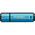thumbnail image 1 of Kingston IronKey Vault Privacy 50 32GB Encrypted USB | FIPS 197 | AES-256bit | BadUSB Attack Protection | Multi-Password Options | IKVP50/32GB, 1 of 4