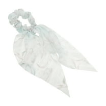 Unique Bargains 1 Pc Durable Ribbon Hair Scrunchies Hair Ties Blue