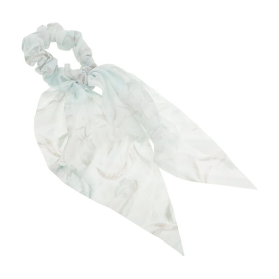 Unique Bargains 1 Pc Durable Ribbon Hair Scrunchies Hair Ties Blue