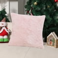 thumbnail image 6 of JoyMoreHome Plush Pattern Throw Pillow Cover, 17.7x17.7 Inch Soft 3D Embroidery Cushion Cover, Durable Decoraitve Pillowcase, for Bedroom, Sofa, Livingroom, 6 of 6