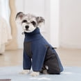 thumbnail image 2 of Xmarks Dog Winter Coat Soft Fleece Pullover Pajamas, Pet Windproof Warm Cold Weather Jacket Vest, 2 of 7
