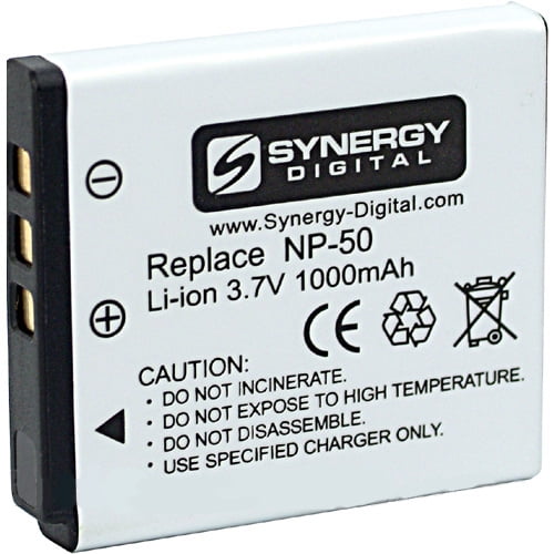 Fujifilm Finepix F600exr Digital Camera Battery Lithium Ion 3 7 V 1000 Mah Replacement For Fuji Np 50 Battery Walmart Com Walmart Com