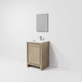 thumbnail image 6 of Lexora Home Lafarre 24" Single Quartz Top Bathroom Vanity with Faucet and Mirror, 6 of 8