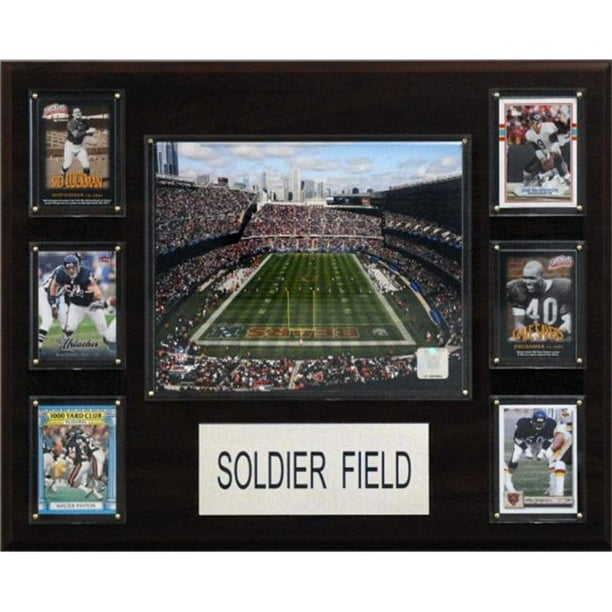 C & I Collectables 1620SOLDIER NFL Soldier Field Stadium Plaque