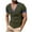Army Green, variant on Mens Summer Tops Dressy Casual Blouses for Men Casual Plus Size Tunic Shirts to Wear with Leggings Basic Fitted Short Sleeve Tees Summer Shirts for Teens Modest