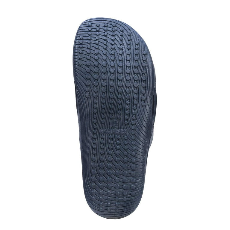 Roxoni Men's Comfort Open Toe Slide Sandals, Anti Skid