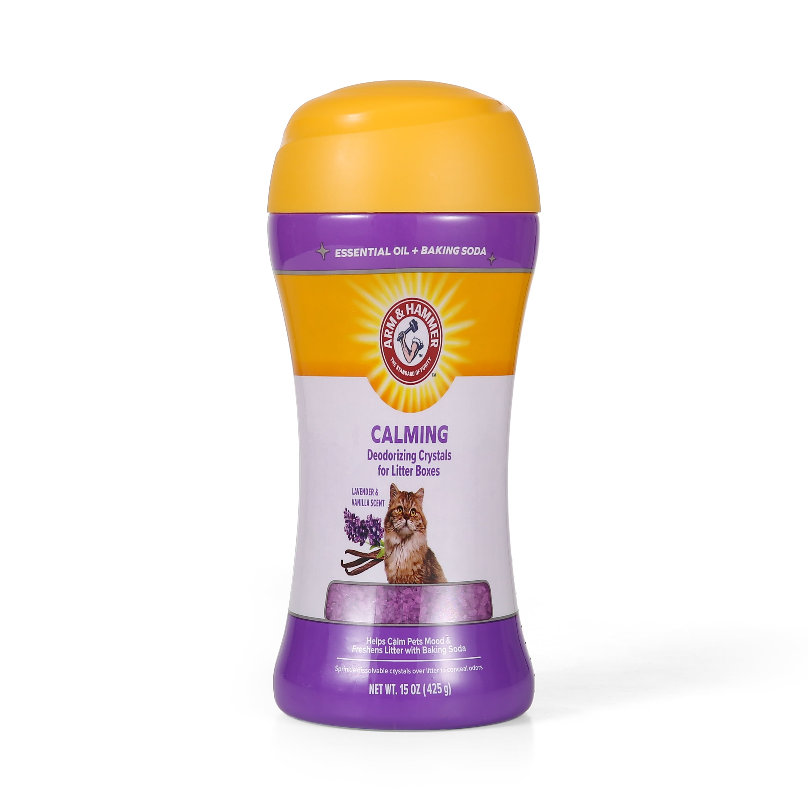 Arm & Hammer Deodorizing Cat Litter Crystals, Lavender & Vanilla Scent