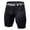 Black, variant on Mens Compression Shorts, Performance Leggings Athletic Base Layer Sports Underwear for Basketball Football Size M