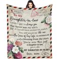 thumbnail image 1 of unique Daughter in Law Gifts Blanket Daughter in Law Gift Ideas Gifts for Daughter in, 1 of 5
