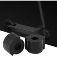 thumbnail image 4 of 8 piezas de tapas de vástago de válvula de neumático de aleación de aluminio negro para automóviles y bicicletas, 4 of 5