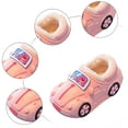 thumbnail image 5 of Wxirdiow Toddler Girl Slippers Toddler Slippers Boys Girls Little Kids Dinosaur House Shoes Cute Slipper for Home Indoor Winter Bedroom Non Slip Soft Plush Warm Shoes Pink Size,11.5, 5 of 7