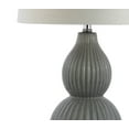 thumbnail image 3 of JONATHAN Y Thatcher 28.25" Contemporary Transitional Ceramic LED Table Lamp, Gray, JYL8019B, 3 of 4