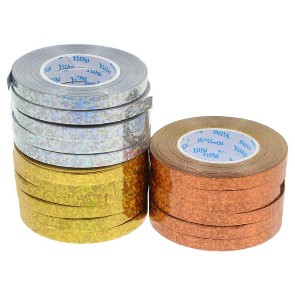 WORGEOUS Curling Ribbon Balloon String Wide Iridescent Balloon Ribbon Roll for Balloon Band Tie For Art Crafts Wrapping Florists