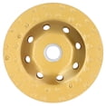 thumbnail image 1 of Rueda de Taza de Molienda, Disco de Corte de Diamante de Alta Resistencia Oro Resistente Para Moler Para Elgeniero, 1 of 7