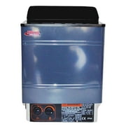 TURKU TU45WD-I 4.5KW 240V 210Cu.Ft. RESIDENTIAL FIRMER BODY STRUCTURE WET OR DRY ELECTRIC SAUNA SPA HEATER STOVE WITH BUILT-IN CONTROLLER