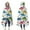 White Cartoon Dinosaurs-2, variant on Wearable Blanket,White Cartoon Dinosaurs Flowers Pattern Hooded Wearable Flannel Blanket for Adults & Teens,Winter Poncho Shawl Wrap Cape Cozy Anti-Pill,50"x60"