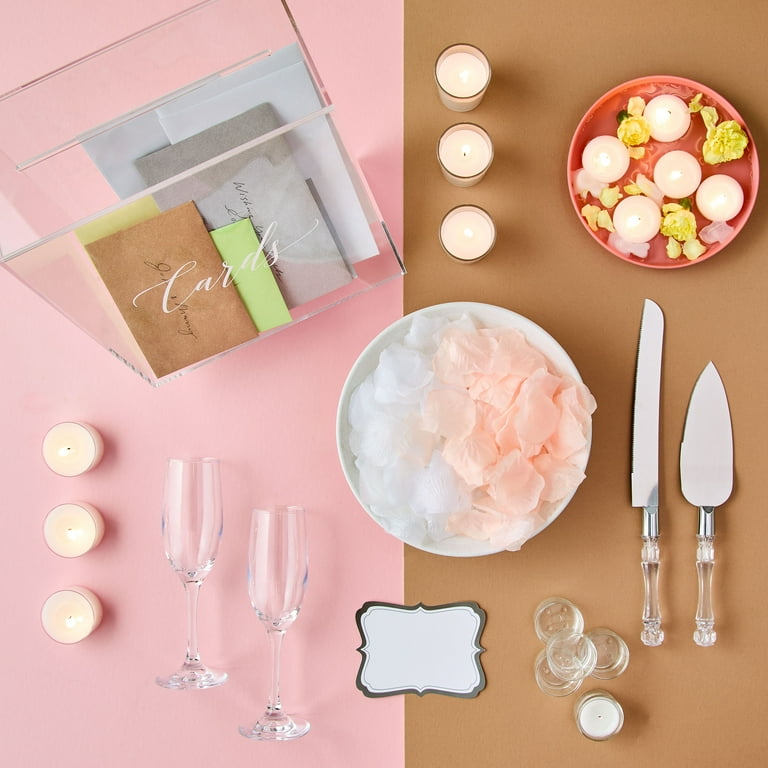 White Artificial Flower Rose Petals, 300 Count, by Way To Celebrate