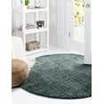 thumbnail image 3 of Jill Zarin Shaggy Chic Collection Area Rug - Shaggy (3' 3" Round Rosemary Green), 3 of 11