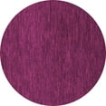 thumbnail image 1 of Ahgly Company Indoor Round Abstract Pink Modern Area Rugs, 8' Round, 1 of 4