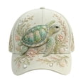 thumbnail image 3 of HonestMatter Animal Print Baseball Cap, Women Adjustable Baseball Cap with Ocean Sea Creature Design, Casual Lightweight Dad Hat for Outdoor, 3 of 3