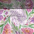 thumbnail image 6 of Happy Mother's Day Cloth Napkins, Watercolor Flowers Floral Botanical Spring Washable and Reusable Dinner Napkins Set of 4, Table Napkin for Kitchen Party Birthday Wedding Hotel Housewarming 20"x20", 6 of 9