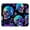 Multicolor 10, variant on PhooArto Comfortable Mouse Pad Blue Butterflies Sloths Pattern Desktop Mousepad , 21 x 25 cm Mouse Mat, Non-Slip Rubber Base, Improves Speed and Precision