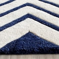thumbnail image 4 of Safavieh Chatham 6' X 9' Hand Tufted Wool Rug in Dark Blue and Ivory, 4 of 9