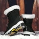 thumbnail image 4 of Botas de nieve cálidas y gruesas de caña alta, zapatos de algodón, botas ligeras de talla grande para mujer Wmkox8yii ghj2236, 4 of 9