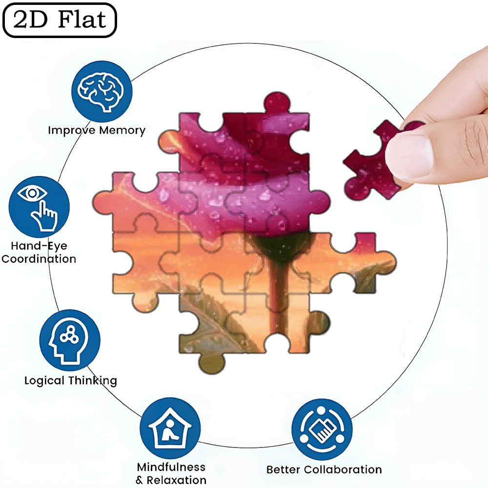 A Box of (1000pcs) Adult Puzzles, Character Landscape Theme, High Difficulty, Suitable for Adults, Family Entertainmen.29.4*19.6 in