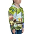 thumbnail image 3 of Lsque Pikmin Patten Youth Hoodie Sweatshirt Pullover with Kangaroo Pocket Boys and Girls Hoodie Warm Hoodie for Kids, 3 of 8
