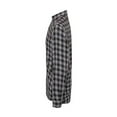 thumbnail image 3 of Premier Mens Mulligan Checked Cotton Long-Sleeved Shirt, 3 of 4