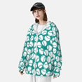 thumbnail image 3 of Balery Green Baseball Sudadera ligera de manga larga con capucha y protección solar UPF 50+ para hombre y mujer, ideal para pesca y running-XX-Large, 3 of 7