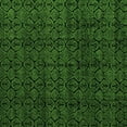 thumbnail image 1 of Ahgly Company Indoor Square Oriental Green Modern Area Rugs, 3' Square, 1 of 4