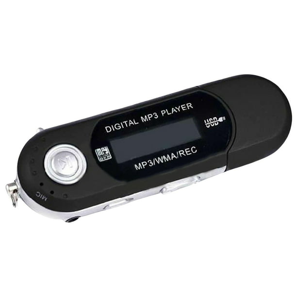 Portable USB Mp3 Music Player With Digital LCD Screen 4G Or Storage Rechargeable Mini Mp3 Players With FM Radio Function - Walmart.com