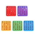 thumbnail image 2 of 5x Juegos de fiesta de cartón de bingo de impresión , tarjetas de bingo fáciles de leer con ventana corredera para personas mayores, 2 of 10