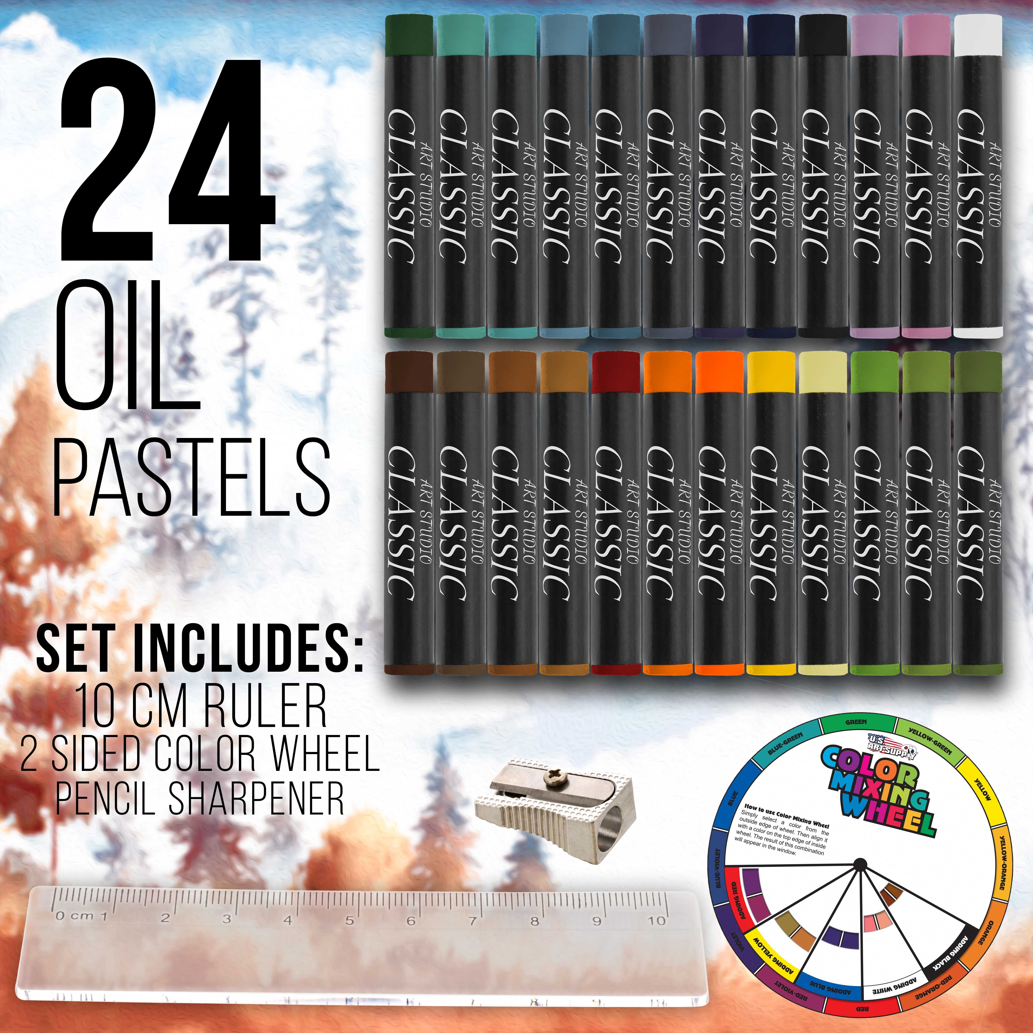 162-Piece Deluxe Mega Wood Box Art, Painting & Drawing Set — TCP Global