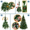Sunrise Artificial 5' Snow Tipped Christmas Tree with Pine Cones and