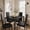 Black, variant on Aiho 2-Person Dining Table Set with Steel Frame – Compact Kitchen Table & 2 Benches, Space-Saving Design for Small Spaces, Ideal for Café, Restaurant, Kitchen & Living Room ,Grey