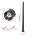 thumbnail image 2 of Unique Bargains Vehicle 7 Inches Short Roof Rod Antenna with M6 Screws Rubber - Black, 2 of 6
