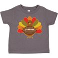 thumbnail image 3 of Inktastic Thanksgiving Day Turkey Football Fan Boys or Girls Toddler T-Shirt, 3 of 5