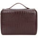 thumbnail image 1 of Estuche para bolígrafos de gran capacidad, 200 ranuras, portalápices, bolsillo de almacenamiento clasificado con cremallera de 4 capasMarrón, 1 of 9