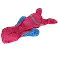 thumbnail image 4 of Chubasquero para mascotas, impermeable, chaqueta para perro con tira reflectante, transpirable, ligero para caminar al aire libre, rojo L, 4 of 12